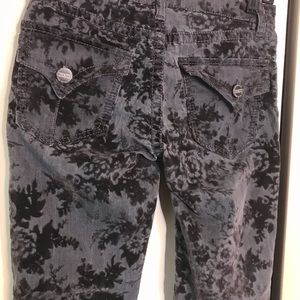 Dear John velvet floral pants